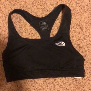 The North Face sports bra.